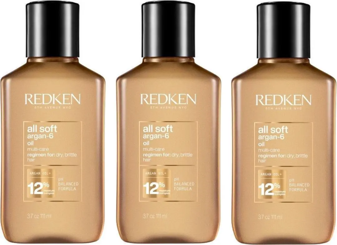 Redken All Soft Argan-6 Oil Haarolie - 3x111ml
