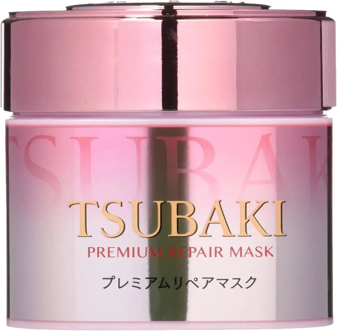 Shiseido Tsubaki Premium Repair Haarmasker Pink Camellia 180g