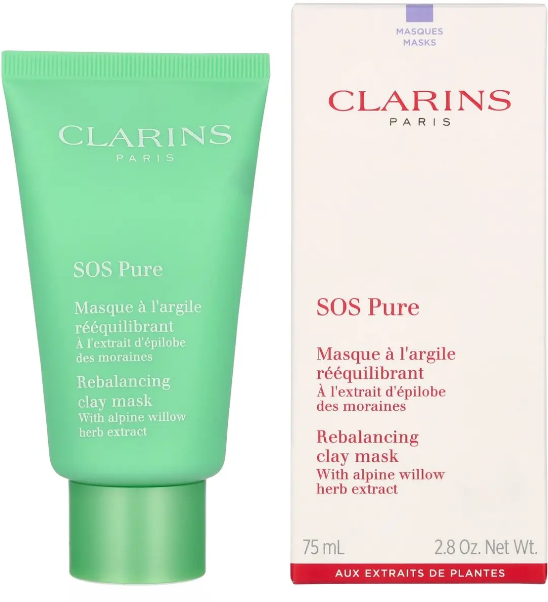 Clarins SOS Pure Masque Gezichtsmasker 75ml - afbeelding 6 van 6