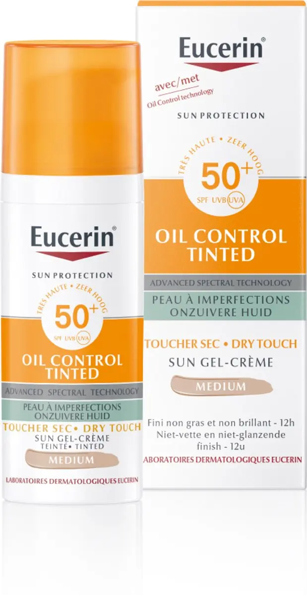 Eucerin Sun Photoaging Control Tinted Medium Gezicht