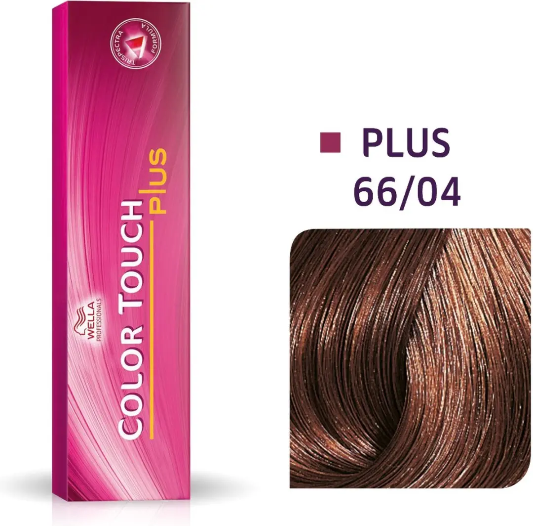 Wella Professionals Color Touch Plus 66/04 Haarverf 60ml - Zwart