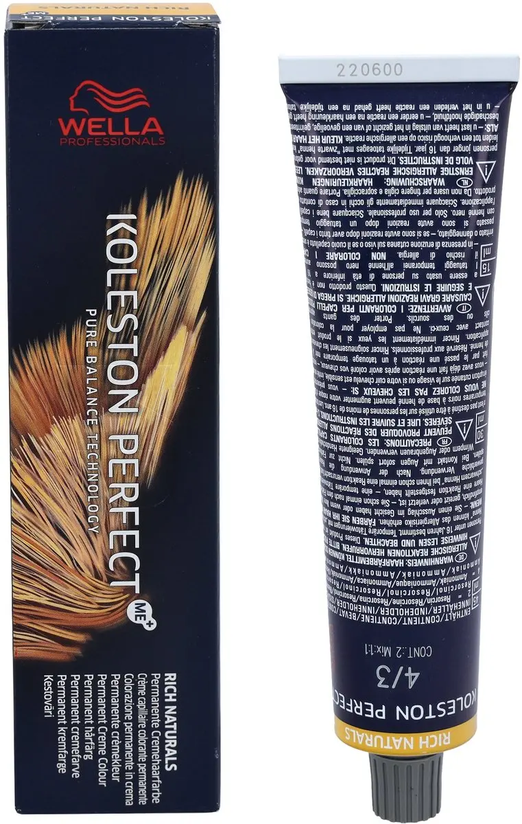 Wella Professionals Koleston Perfect Me+ Haarverf 4/3 60ml