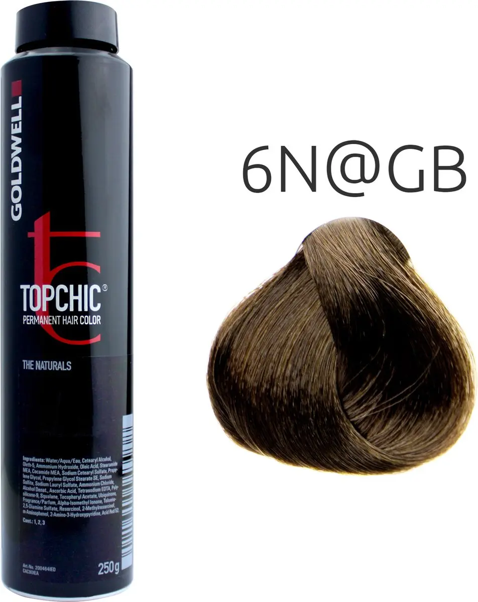 Goldwell Topchic Hair Color 6N@GB - 150ml Permanent