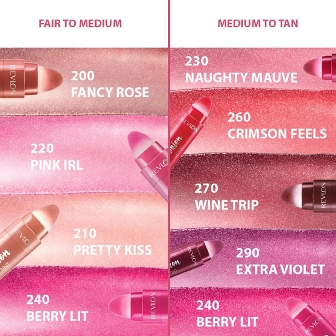 Revlon Kiss Cushion Lip Tint 270 Wine Trip - 4.4ml