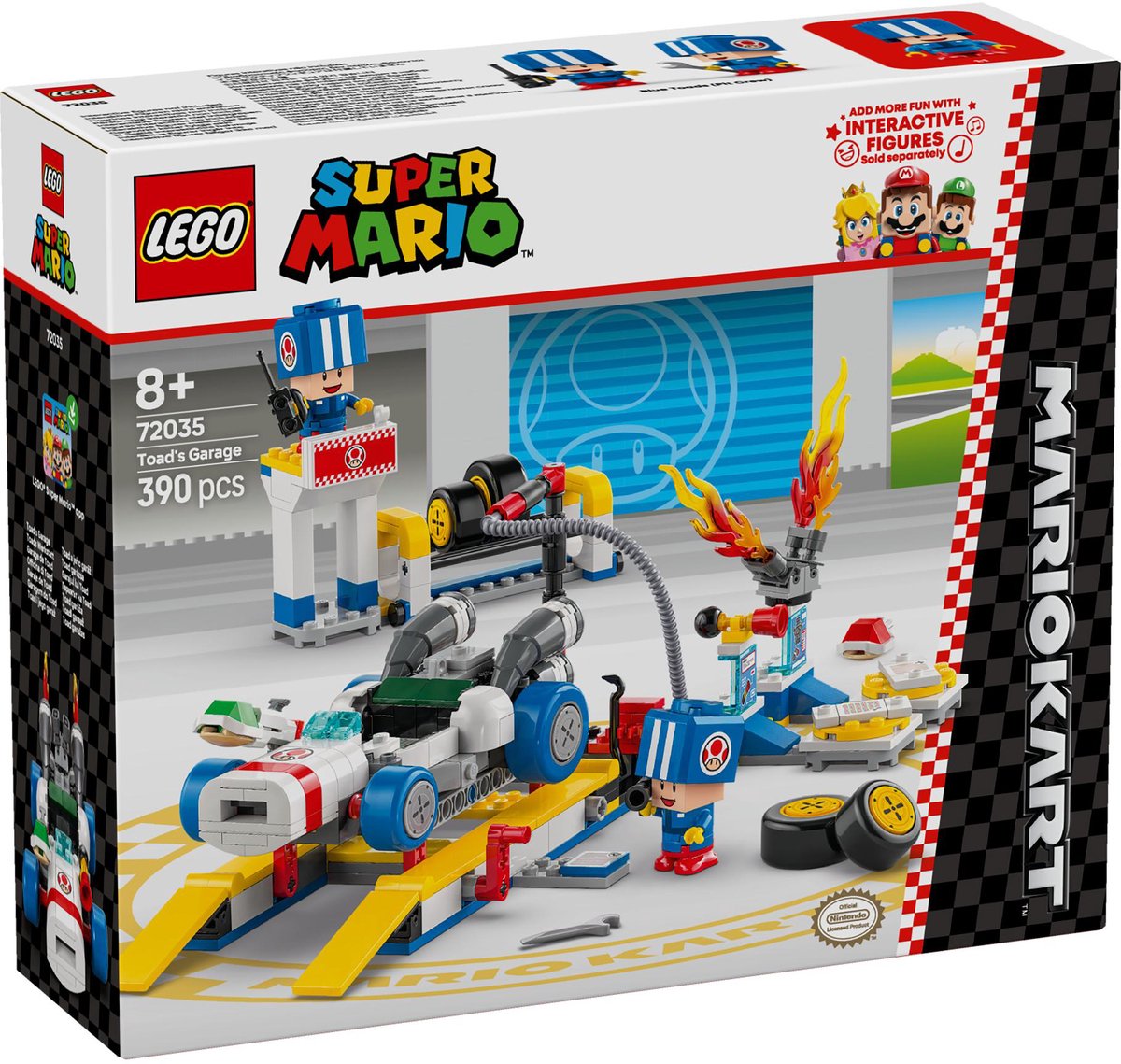 LEGO Super Mario™: Mario Kart™ – Toads garage cadeau 72035