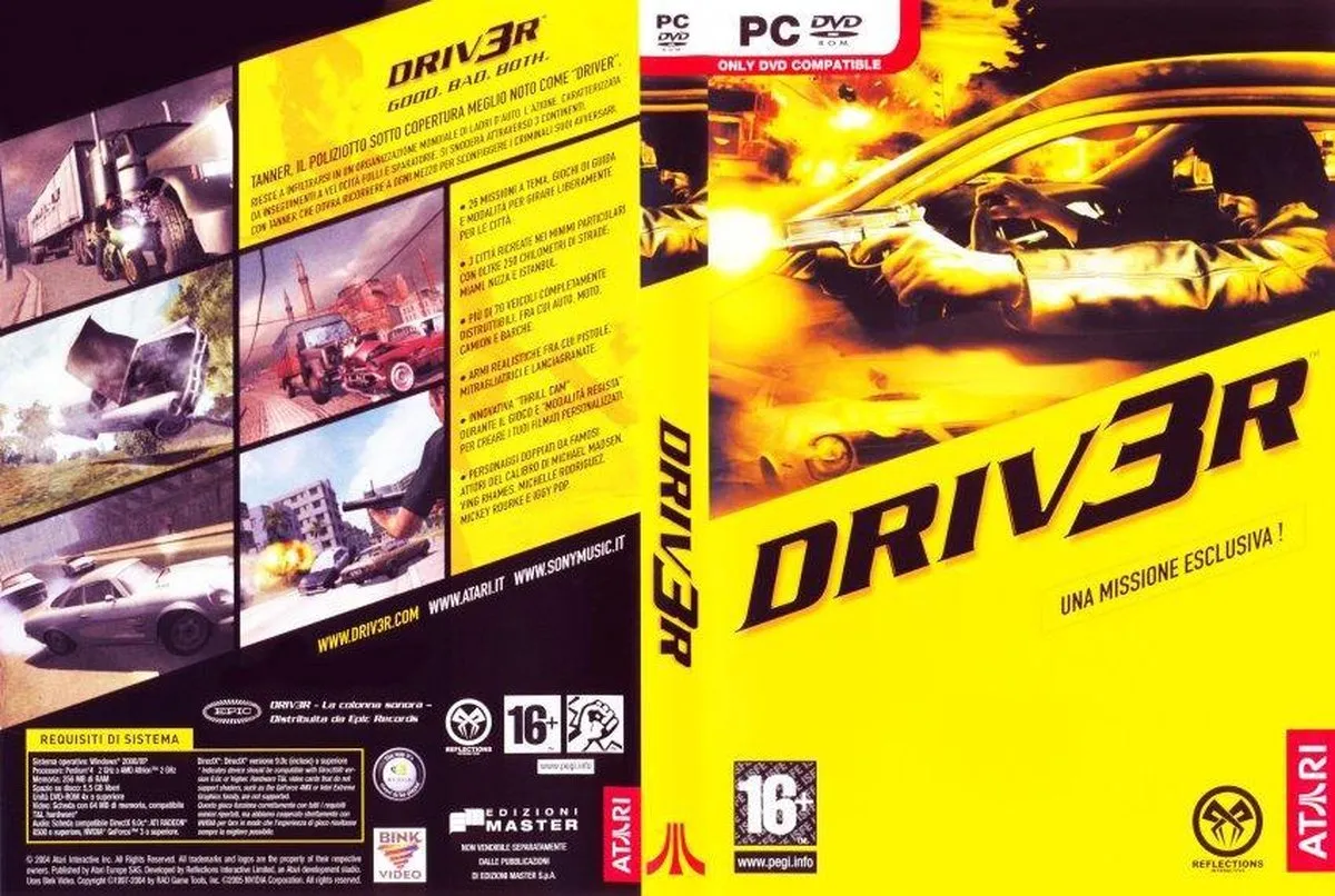 Bandai Namco Driver 3 (Driv3r) Windows