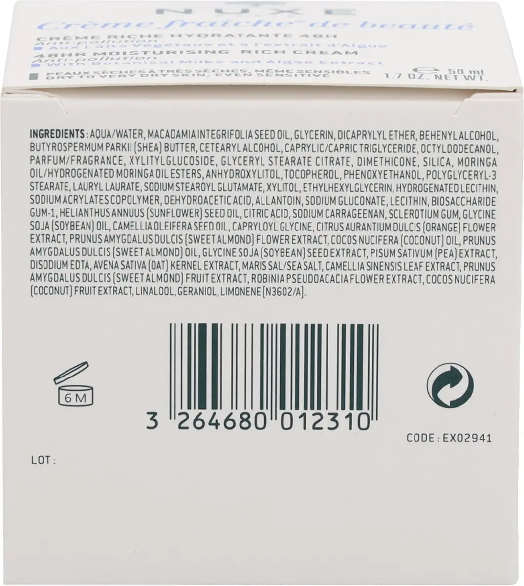 Nuxe Crème Fraîche de Beauté Dagcrème 50ml