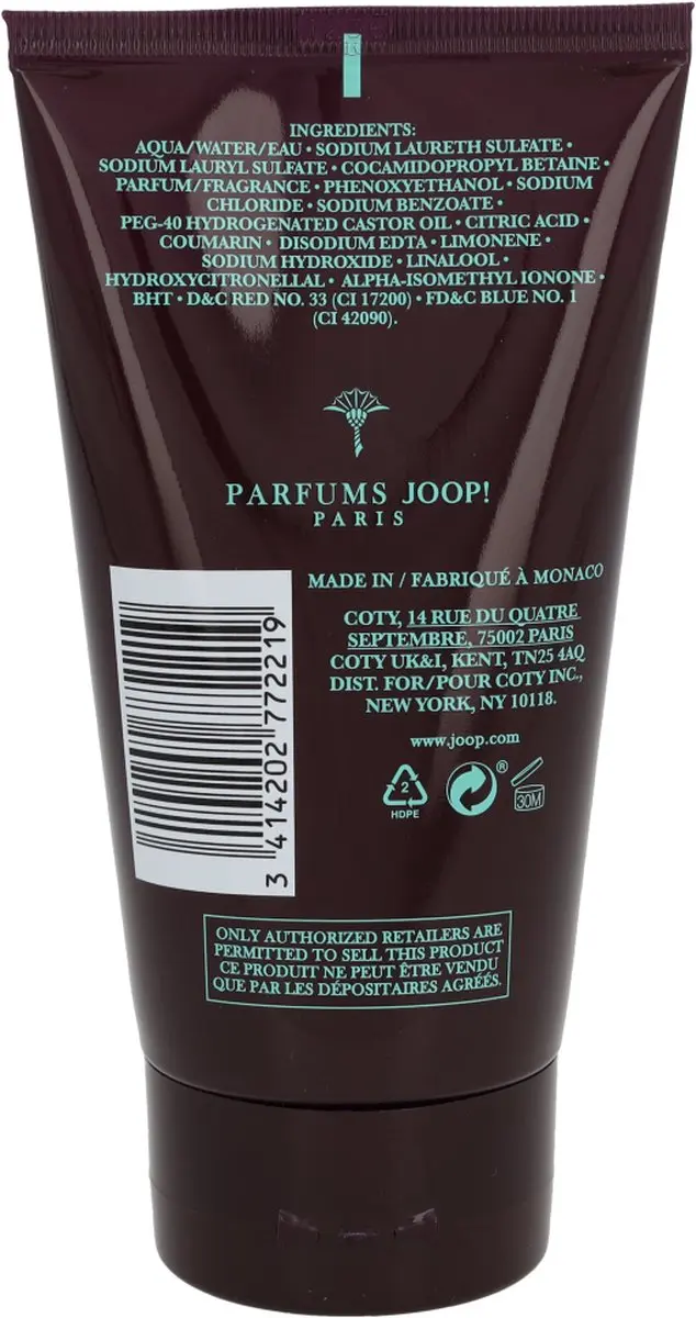 Joop! Homme Douchgel 150ml - afbeelding 6 van 6
