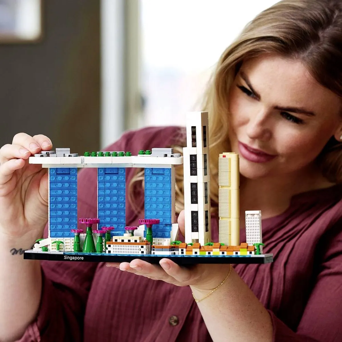 LEGO Architecture Singapore Skyline 21057 - 827 Stenen - Meerkleurig