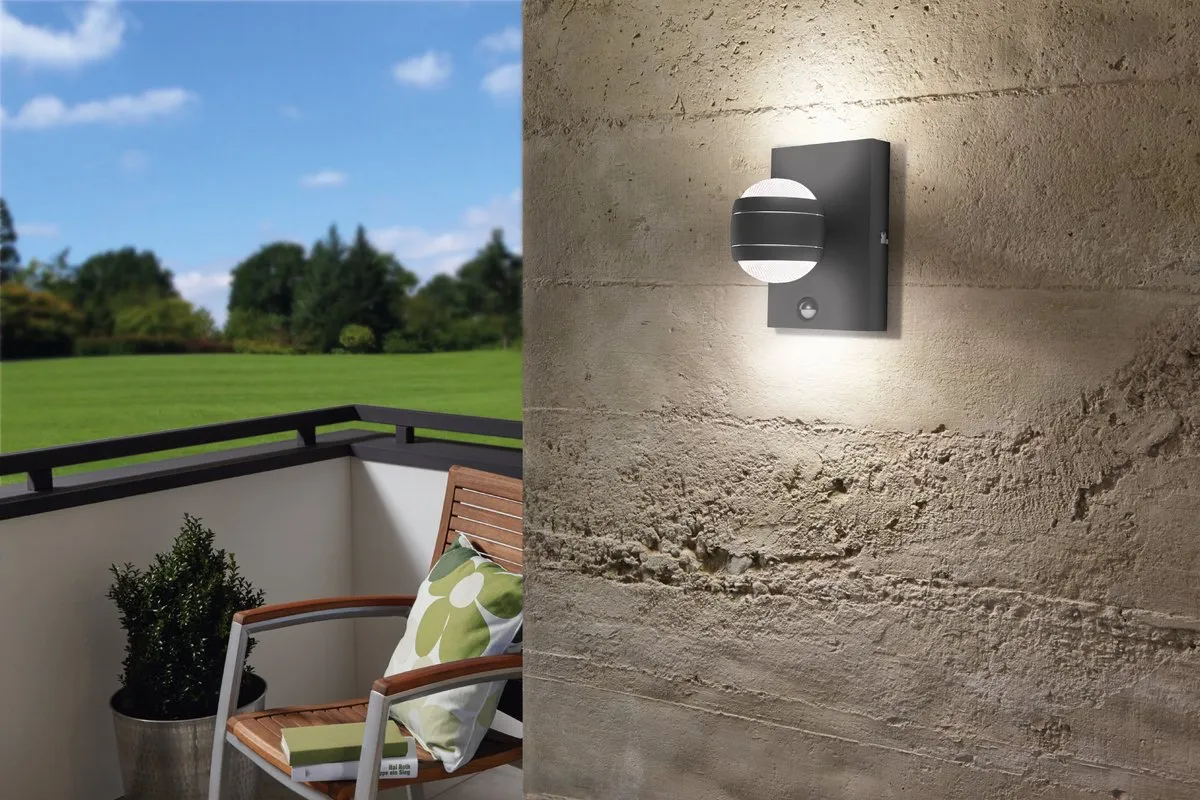 Eglo Capasso Wandlamp 1 Licht Ø400mm - Wit/Chroom