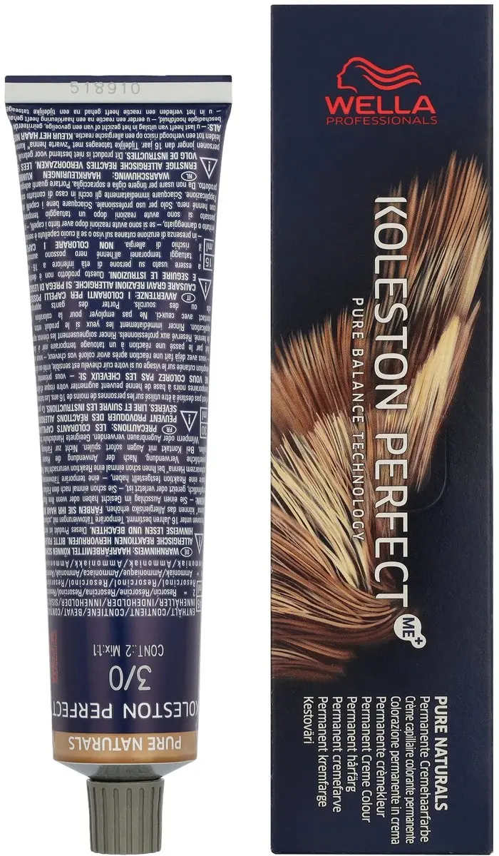 Wella Professionals Koleston Perfect Me+ 3/0 Haarverf 60ml - Roze - afbeelding 6 van 6