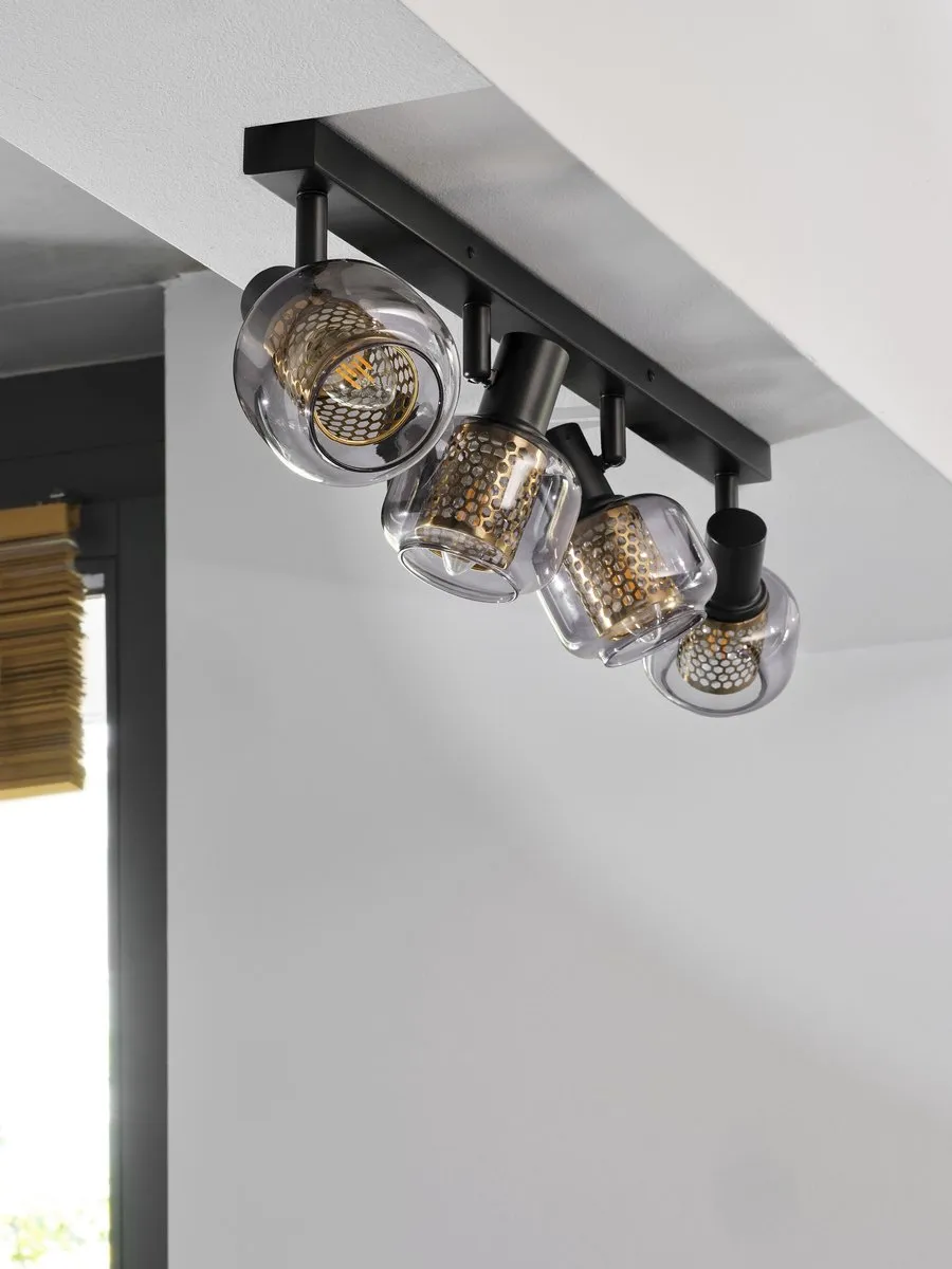 LEDVANCE Decor Spot Firefly E14 4x2.8W 1000lm - Zwart