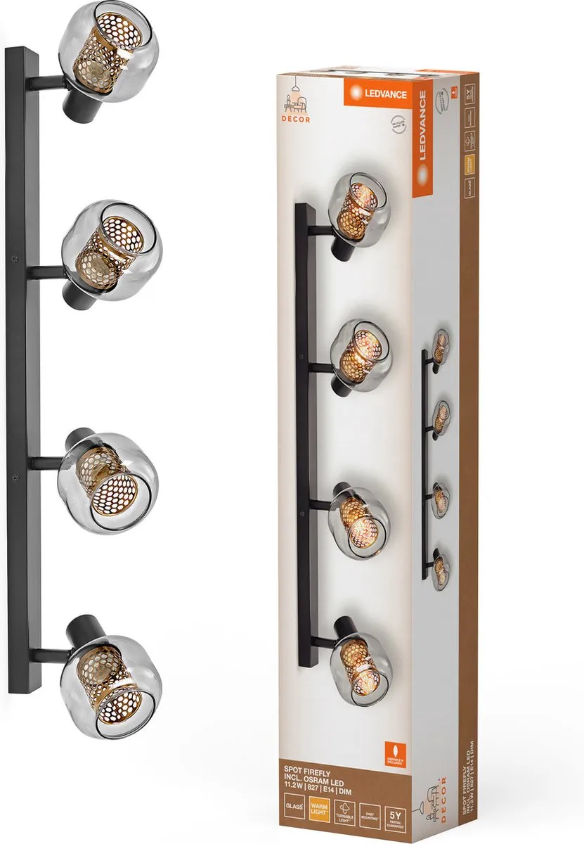 LEDVANCE Decor Spot Firefly E14 4x2.8W 1000lm