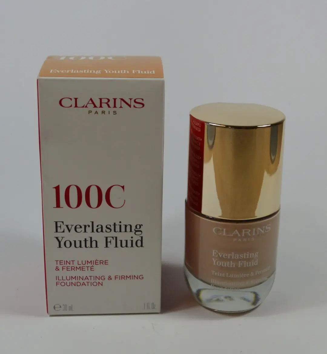 Clarins Everlasting Youth Fluid Illuminating Foundation 100C