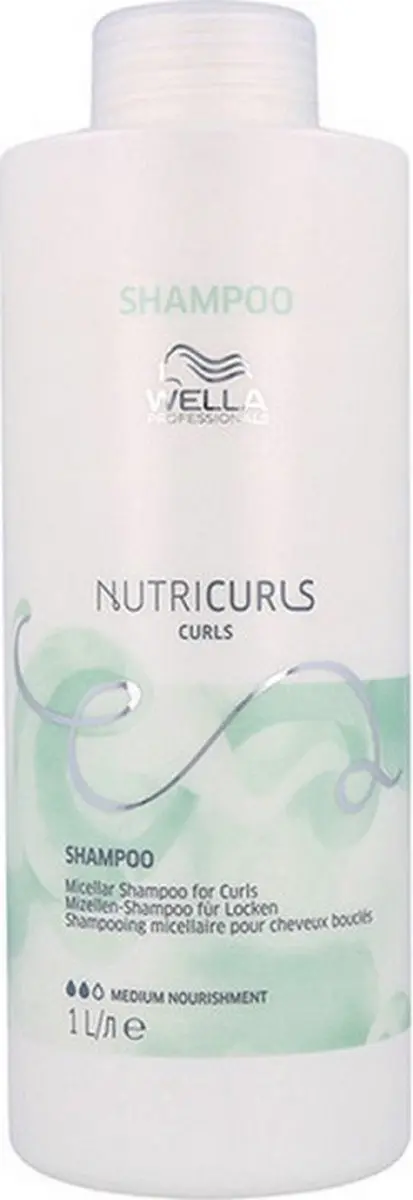 Wella Professionals Nutricurls Micellair Shampoo 1000ml