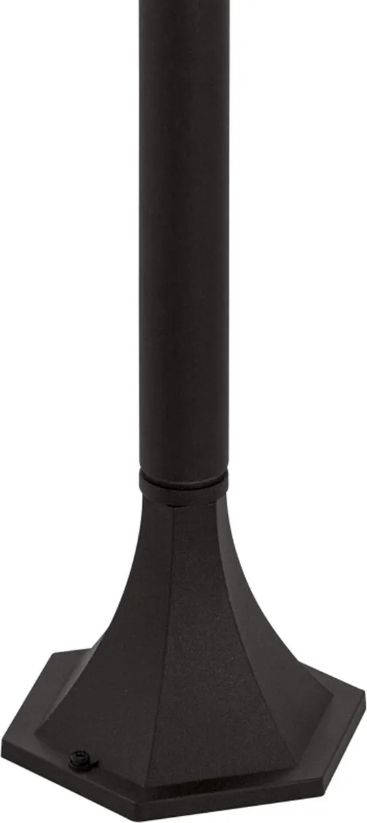 EGLO Aloria - Buitenverlichting - Tuinpaal - 1 Lichts - Zwart - Helder