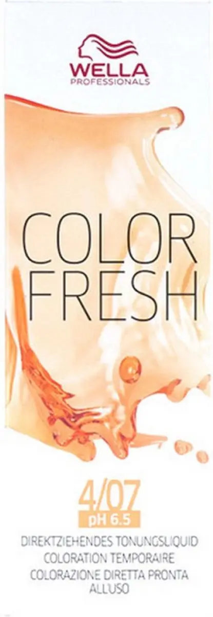 Wella Professionals Color Fresh Haarverf 4/07 - 75ml