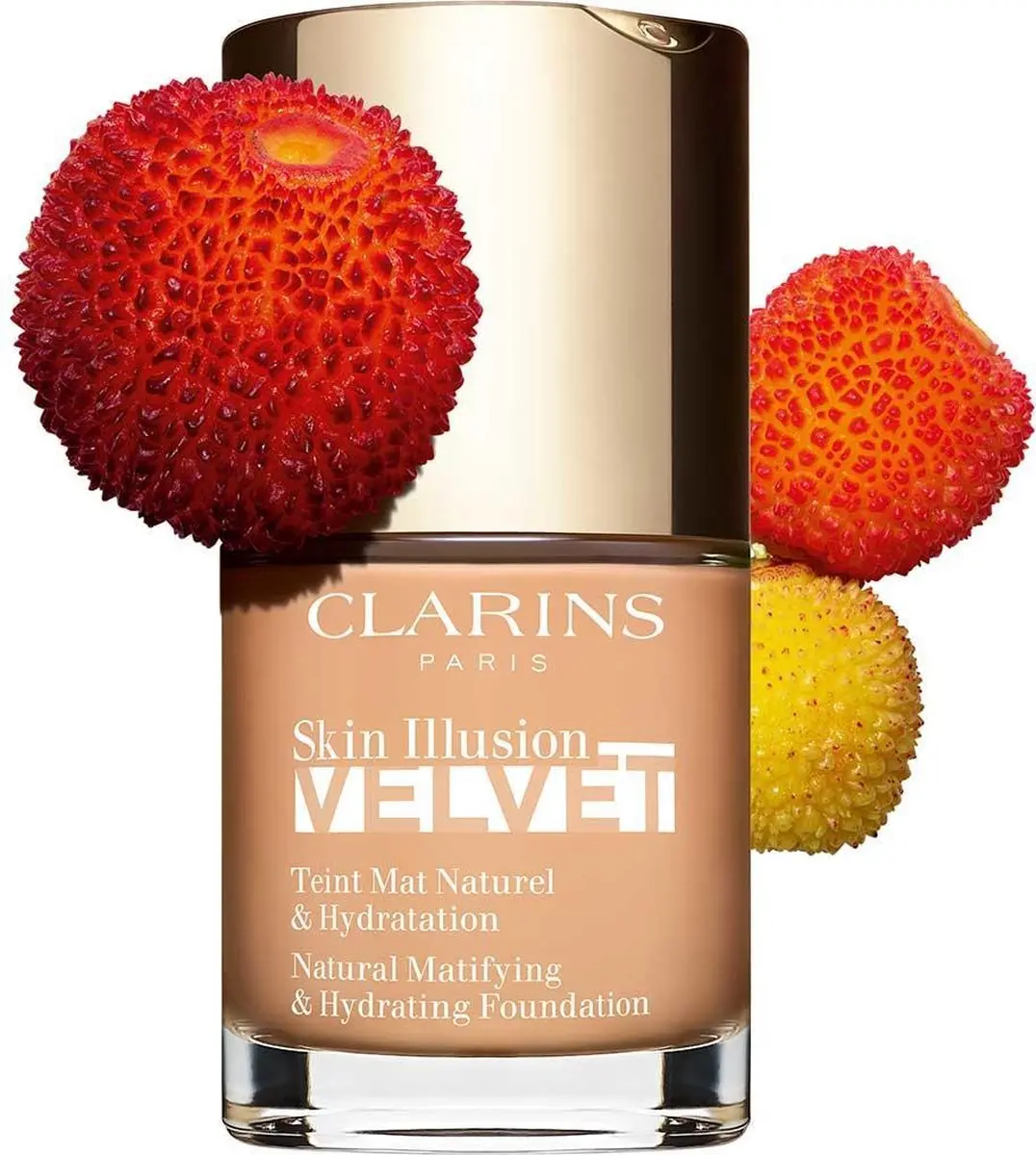 Clarins Foundation Skin Illusion Velvet 107C Beige - 30ml