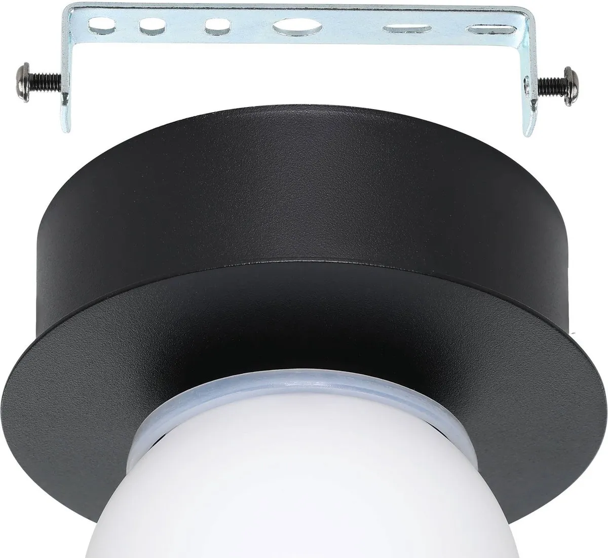 Eglo Mosiano LED Plafondlamp Ø11cm - Zwart/Wit