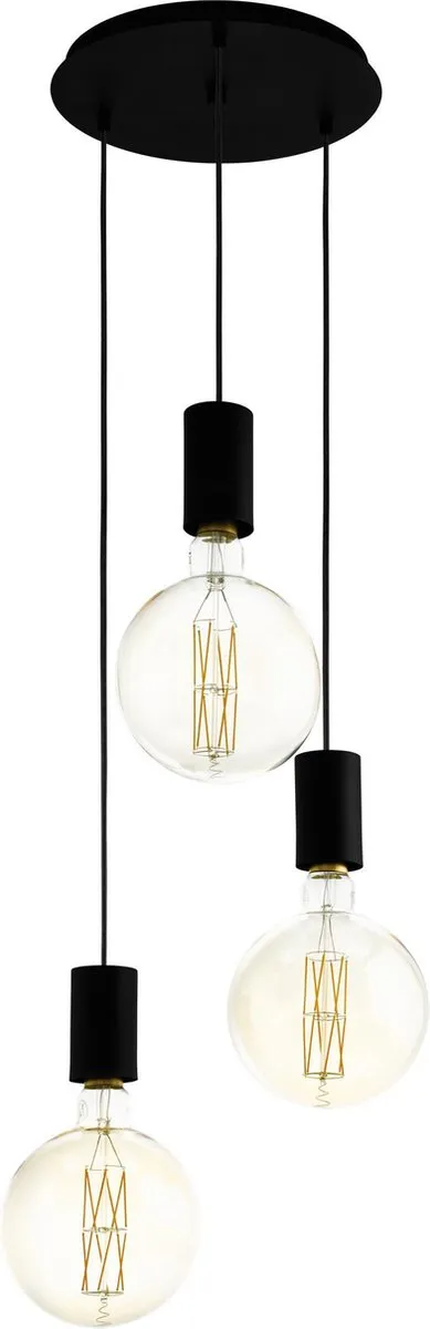 Eglo Pozueta Hanglamp E27 - Ø33cm - Zwart