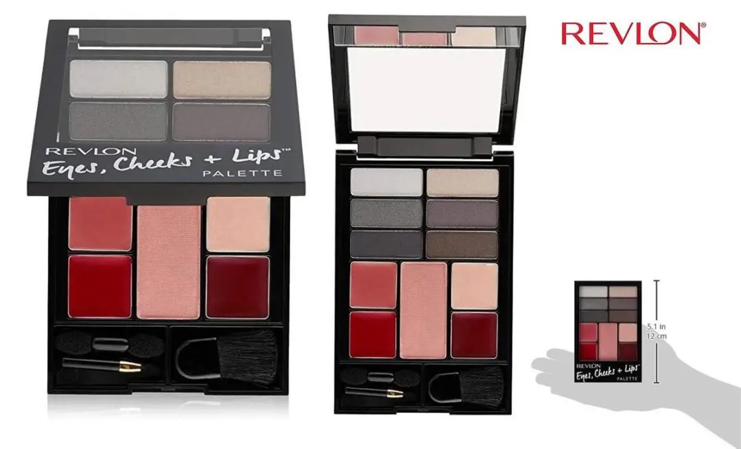 Revlon Eyes & Cheeks + Lips Palette 110g - 11 Kleuren Multi