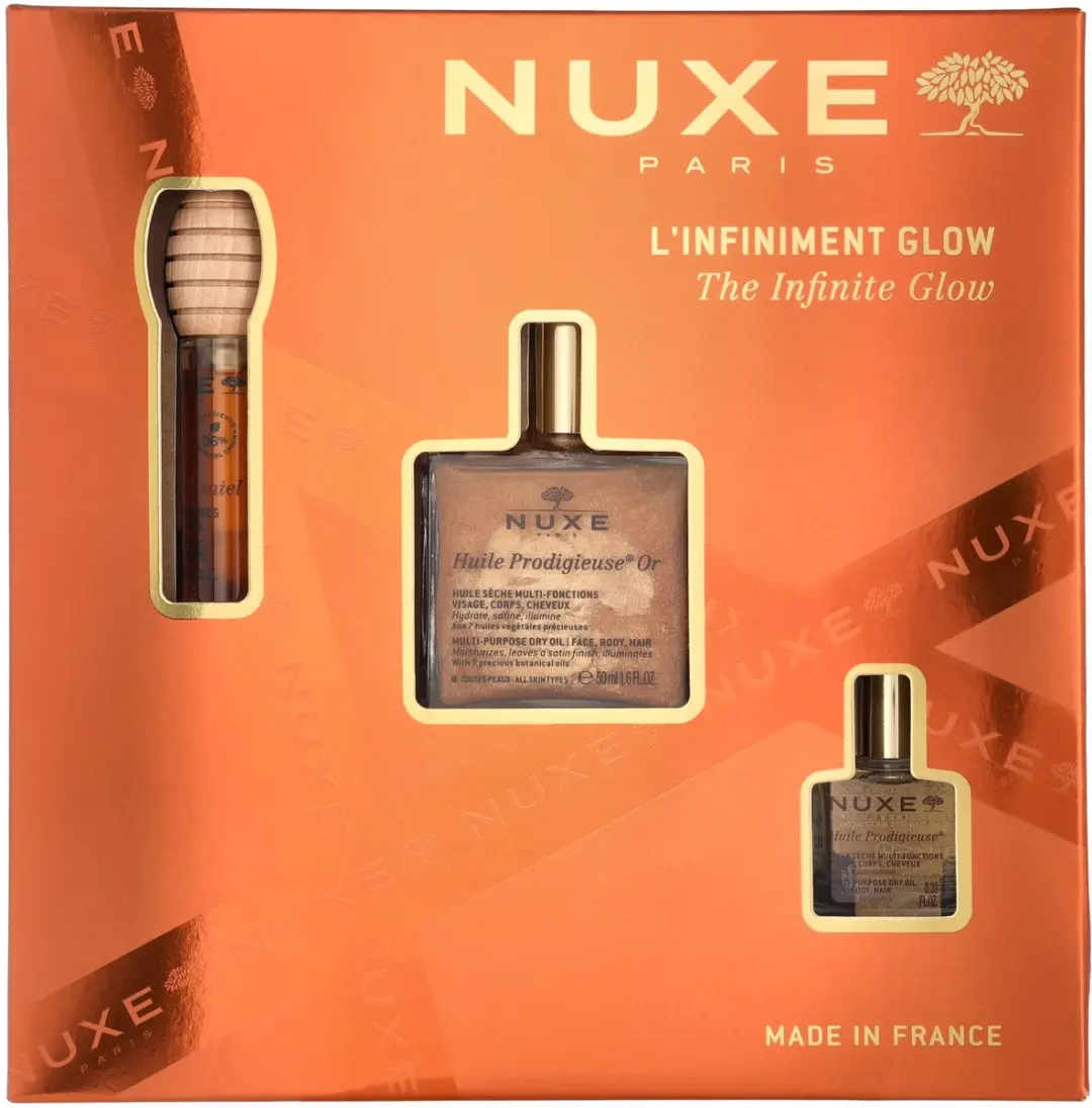 Nuxe The Infinite Glow Geschenkset - Haarolie 70ml