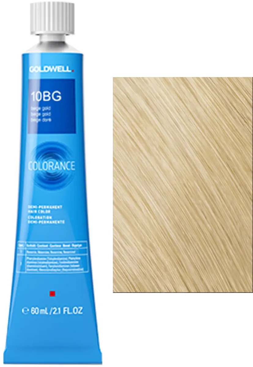 Goldwell Colorance Color Tube 10-BG Beige Gold 60ml