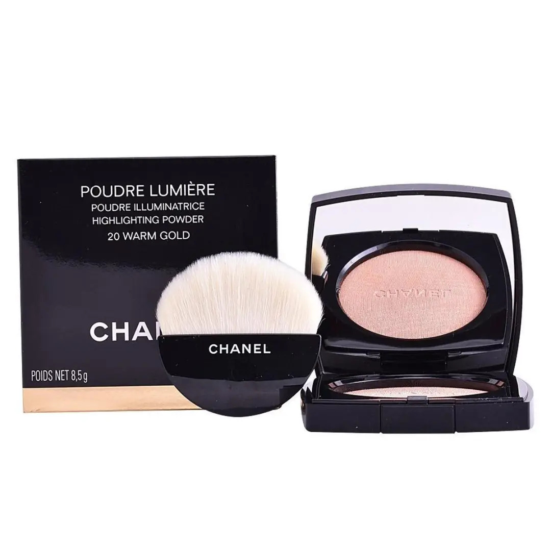 Chanel Poudre Lumière Highlighter 85g - Warm Gold - afbeelding 6 van 6