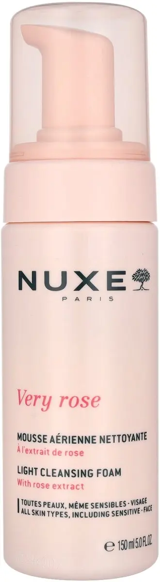 Nuxe Very Rose Light Cleansing Foam 150ml - afbeelding 6 van 6