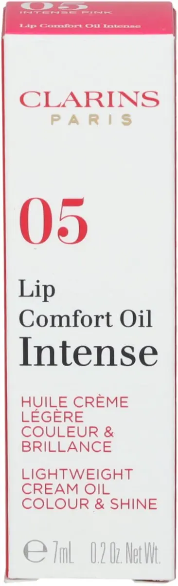 Clarins Lip Comfort Oil Intense 05 Intense Pink - Lipgloss 7ml