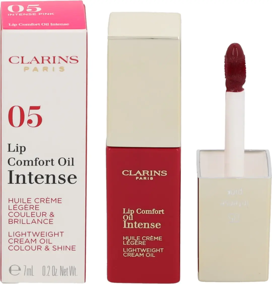 Clarins Lip Comfort Oil Intense 05 Intense Pink - Lipgloss 7ml