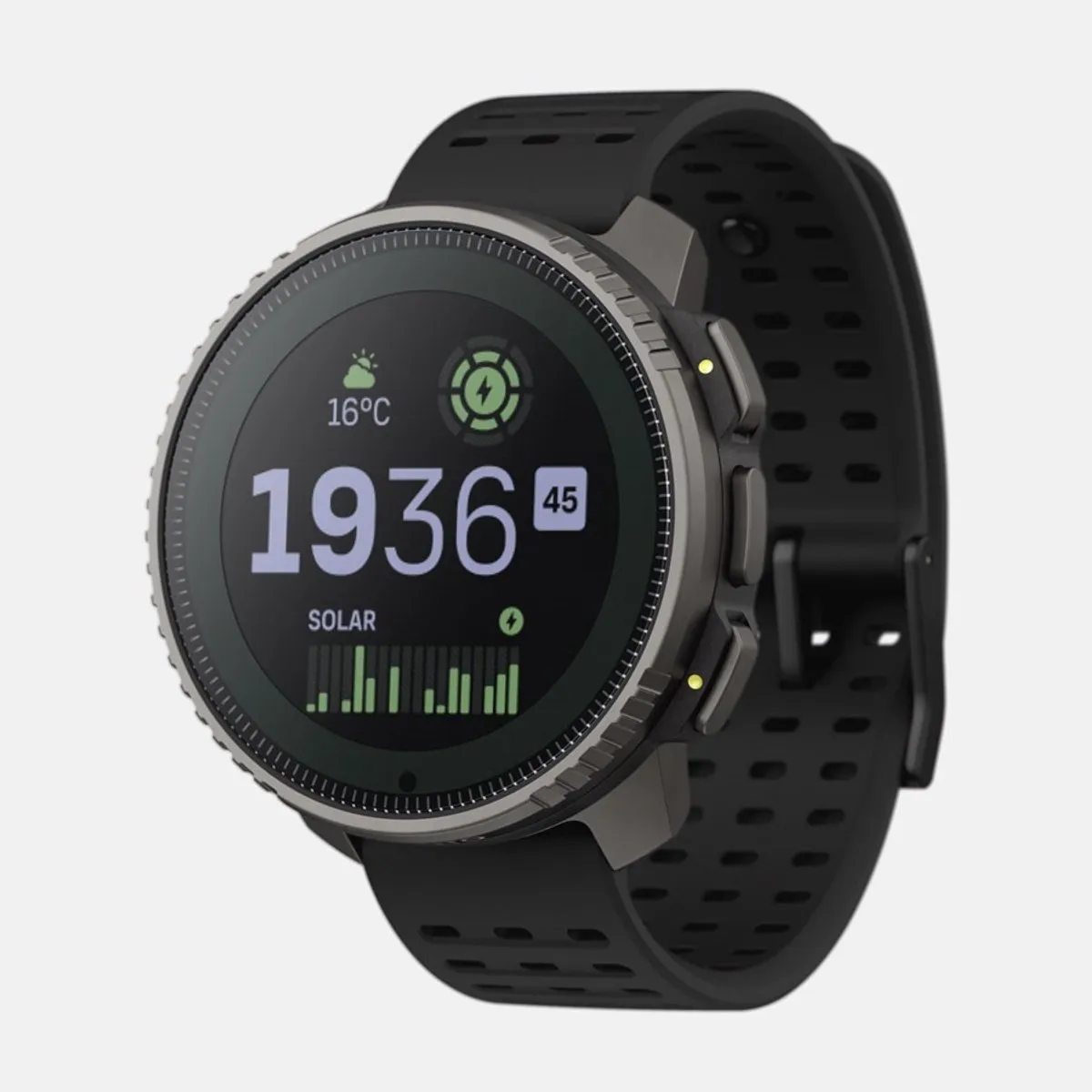 Suunto Vertical Titanium Solar GPS-sporthorloge - 49mm - Zwart