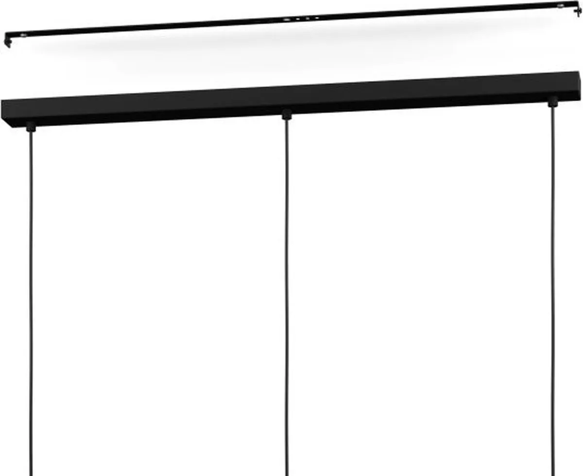 Eglo Morescana Flexibele Wandlamp - 28W - Ø20cm - Zwart