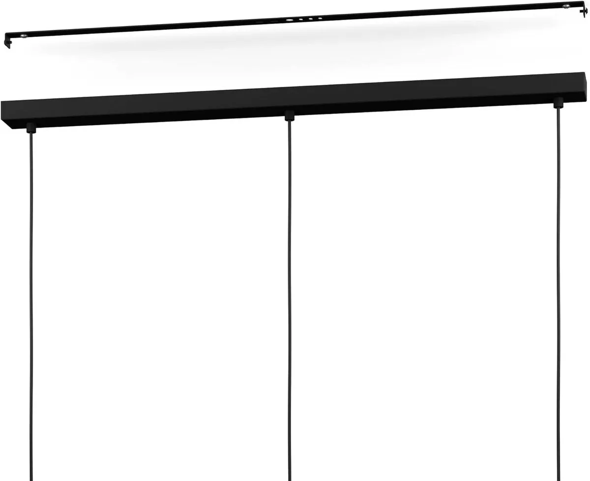Eglo Morescana Flexibele Wandlamp - 28W - Ø20cm - Zwart - afbeelding 6 van 6