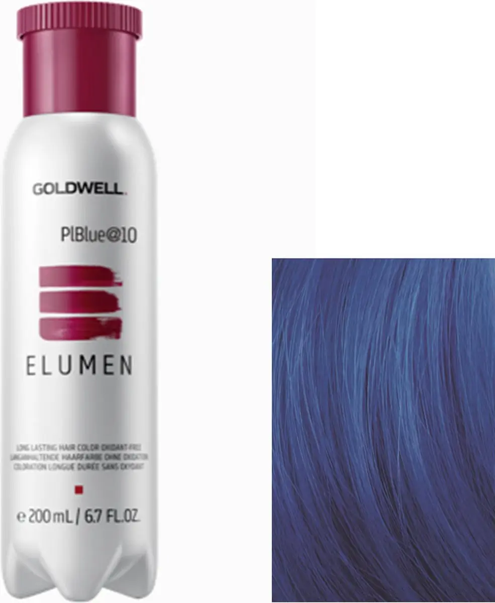 Goldwell Elumen Oxidant Free #plblue@10 Haarverf 200ml