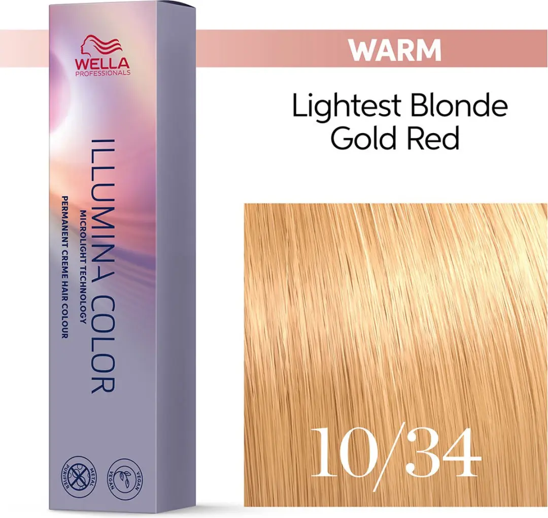 Wella Professionals Illumina Color 10/34 Golden Copper 60ml