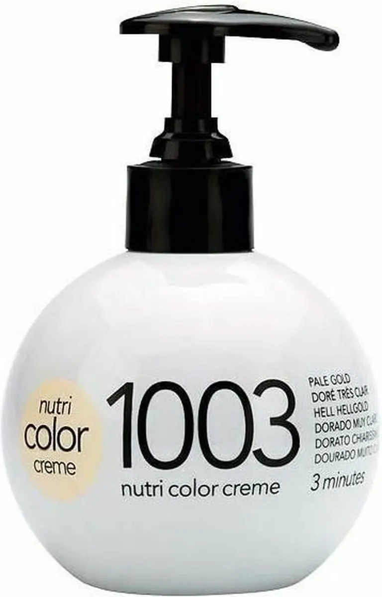 Revlon Nutri Color Bottle N1003 Zeer Licht Goud 250ml