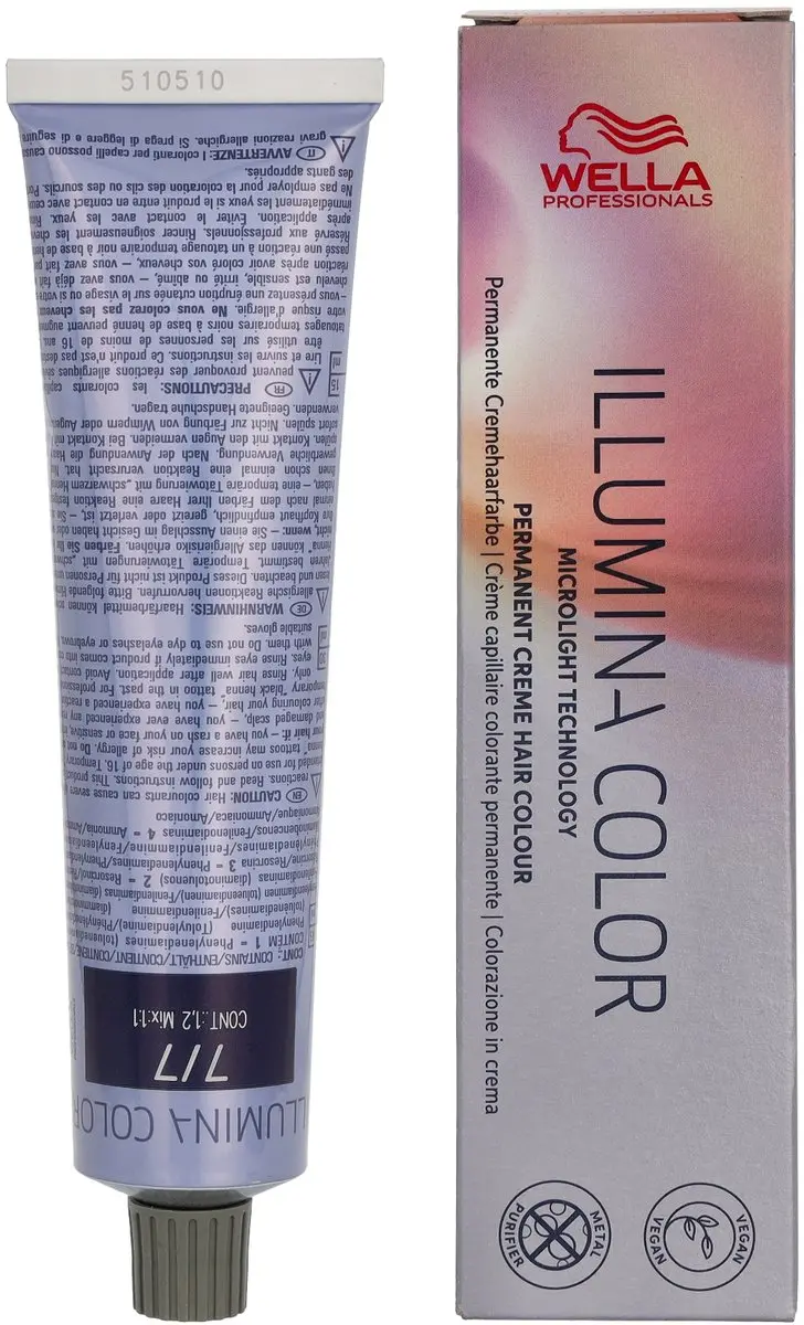Wella Professionals Illumina Color 7/7 Haarverf 60ml - Zwart
