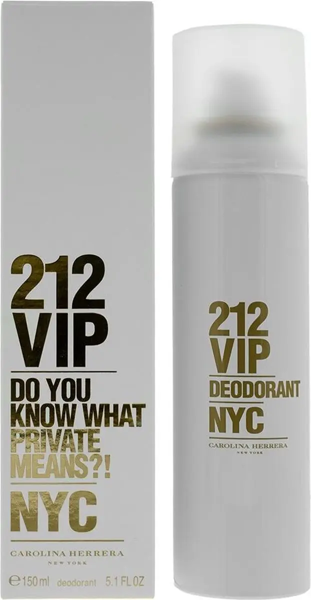 Carolina Herrera 212 VIP Deodorant Spray 150ml