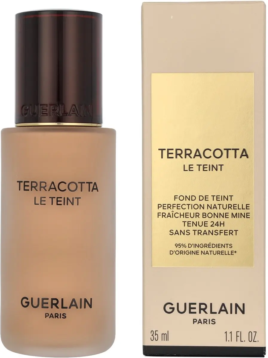 Guerlain Terracotta Le Teint Foundation #3W - 35ml - Goud