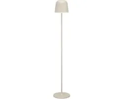 Eglo Mannera-L Staande lamp 140cm - Oplaadbaar 47u - Zandkleur/Wit