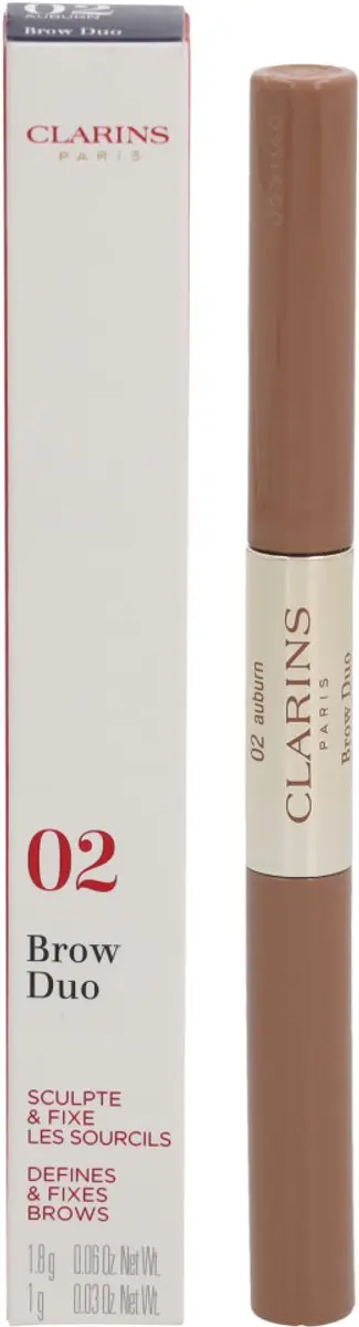 Clarins Brow Duo Poeder & Mascara #02 Auburn - 2.8g