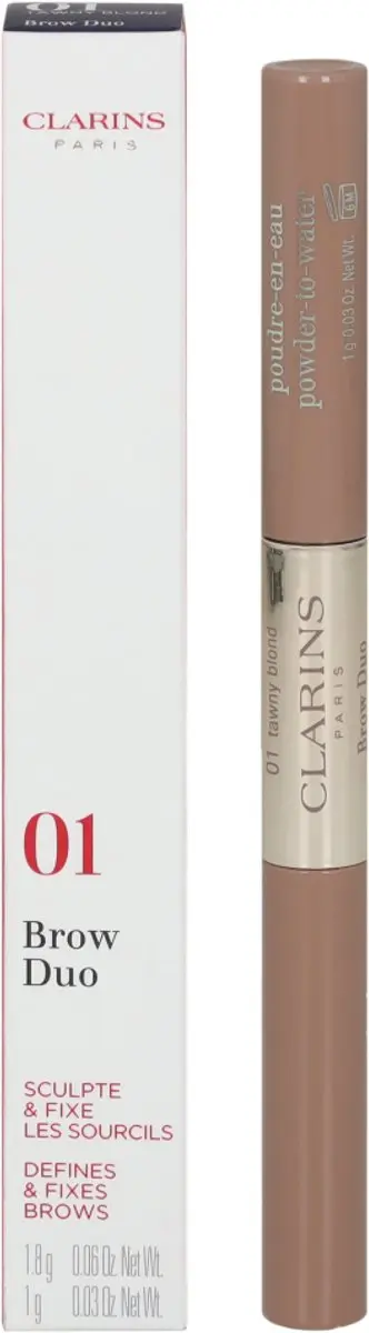 Clarins Brow Duo Poeder & Mascara #02 Auburn - 2.8g