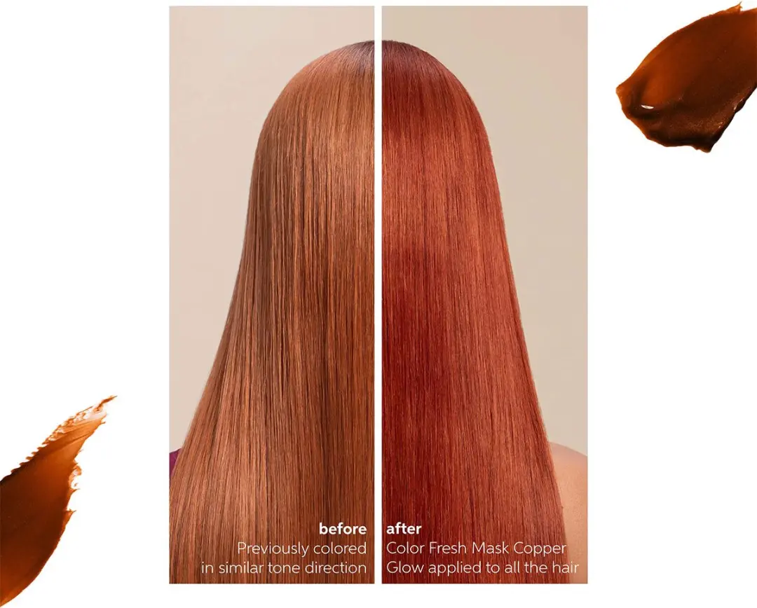 Wella Professionals Color Fresh Copper Glow Mask 150ml - Oranje