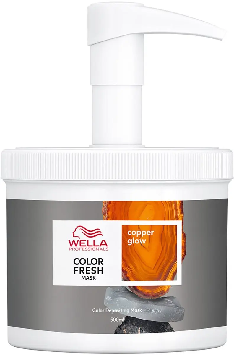 Wella Professionals Color Fresh Copper Glow Mask 150ml - Oranje
