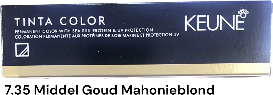 Keune Tinta 7.35 Middel Goud Mahonieblond 60ml