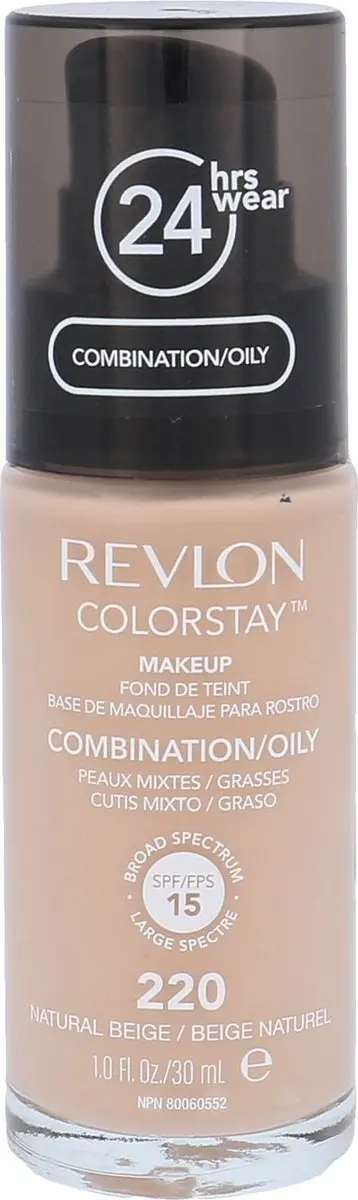 Revlon Colorstay Foundation 30ml - Oily Skin - 220 Natural Beige