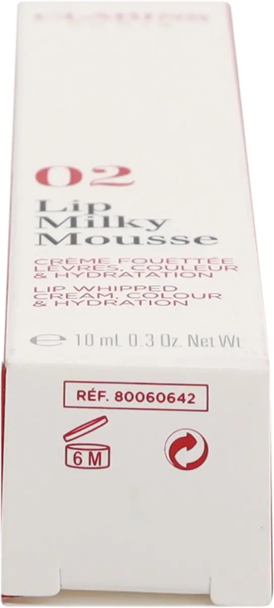 Clarins Lip Milky Mousse 02 Milky Peach - 10ml