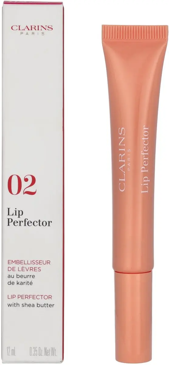 Clarins Instant Light Natural Lip Perfector 02 Abricot Shimmer - Lipgloss 12ml