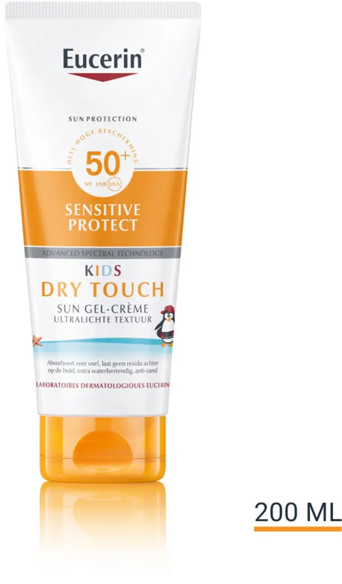 Eucerin Sun Sensitive Protect Kids Gel-Crème SPF50+ - 2x200ml